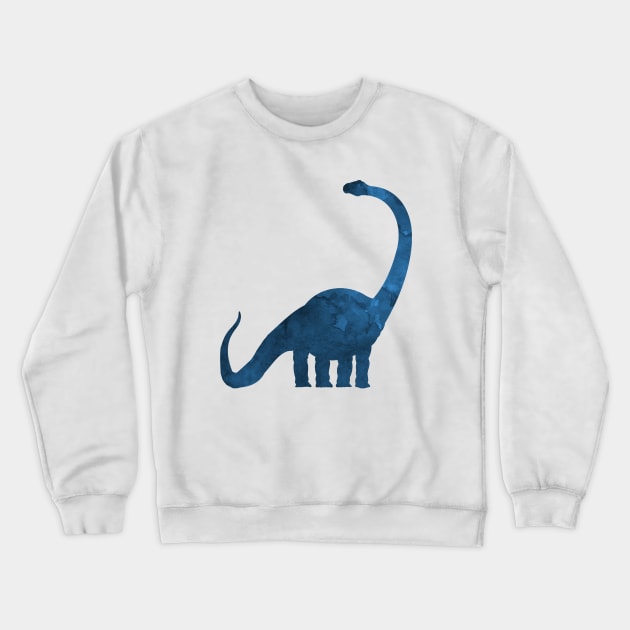 Dinosaur Brontosaurus Crewneck Sweatshirt by TheJollyMarten